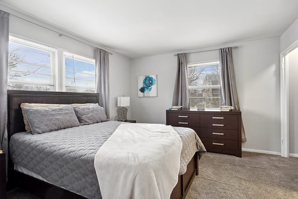 Bedroom at Villages at Marley Station in Glen Burnie MD
